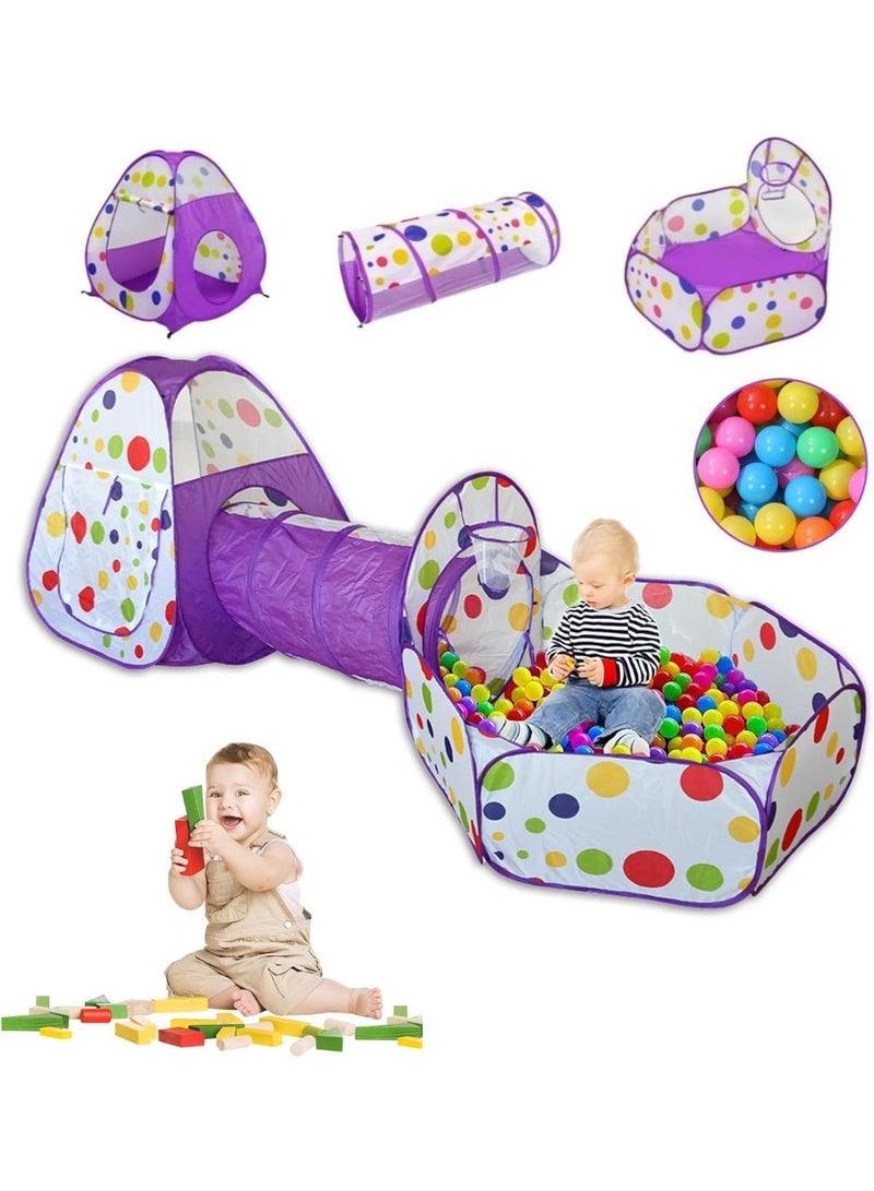 Kids Toys 3-in-1 Foldable Children's Tent - Image 1