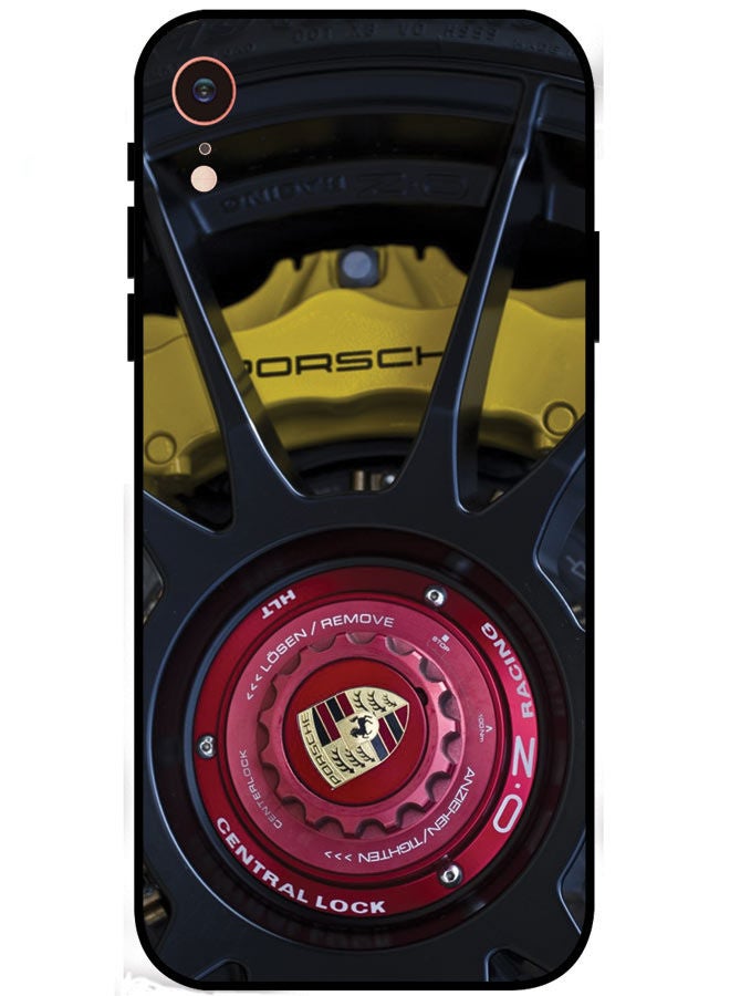 EYE CATCH Protective Case Cover For Apple iPhone XS Max Porsche Wheel - Image 1