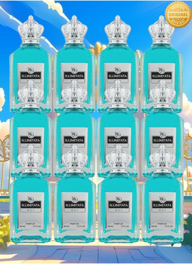 12 Pieces Illimitata Way Perfume 100ml EDP - pzsku/Z83293A3F1004DDA35A1FZ/45/_/1719503308/284b8c13-8bf6-4eb0-a08e-4a8ba24562c5