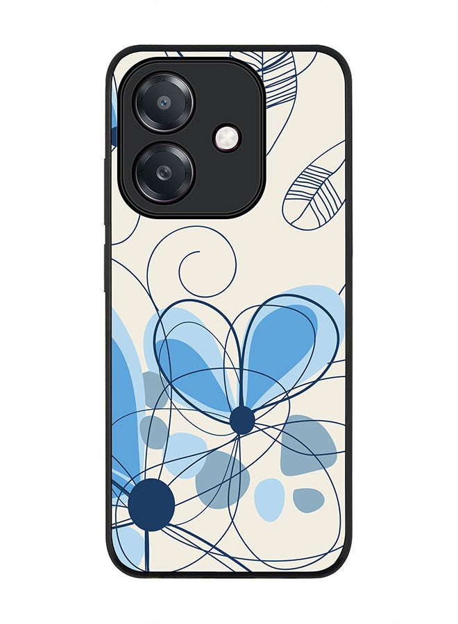 Stylizedd For Oppo A5i Case,Slim fit Camera Protection, Shockproof Thin Phone cover  - Daisy Lines