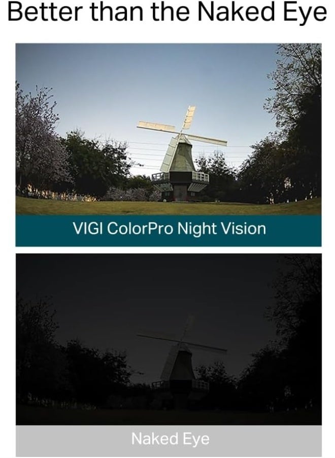 Tp-link Tl TP-Link VIGI 4MP C540S 4mm Outdoor Color Pro Night Vision Pan Tilt Network Camera 4mm Lens Smart Detection - Image 5