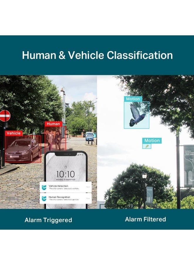 Tp-link Tl TP-Link VIGI 4MP C540S 4mm Outdoor Color Pro Night Vision Pan Tilt Network Camera 4mm Lens Smart Detection - Image 2