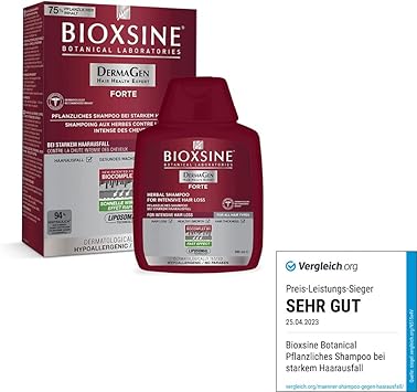 Bioxsine 2x Forte Shampoo for Strong Hair Loss Woman Man Vegetable Hair Shampoo Accelerates Growth 300ml by Bioxsine - Image 2