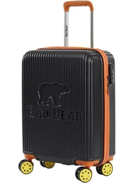 Bad Bear Logo Suitcase Black