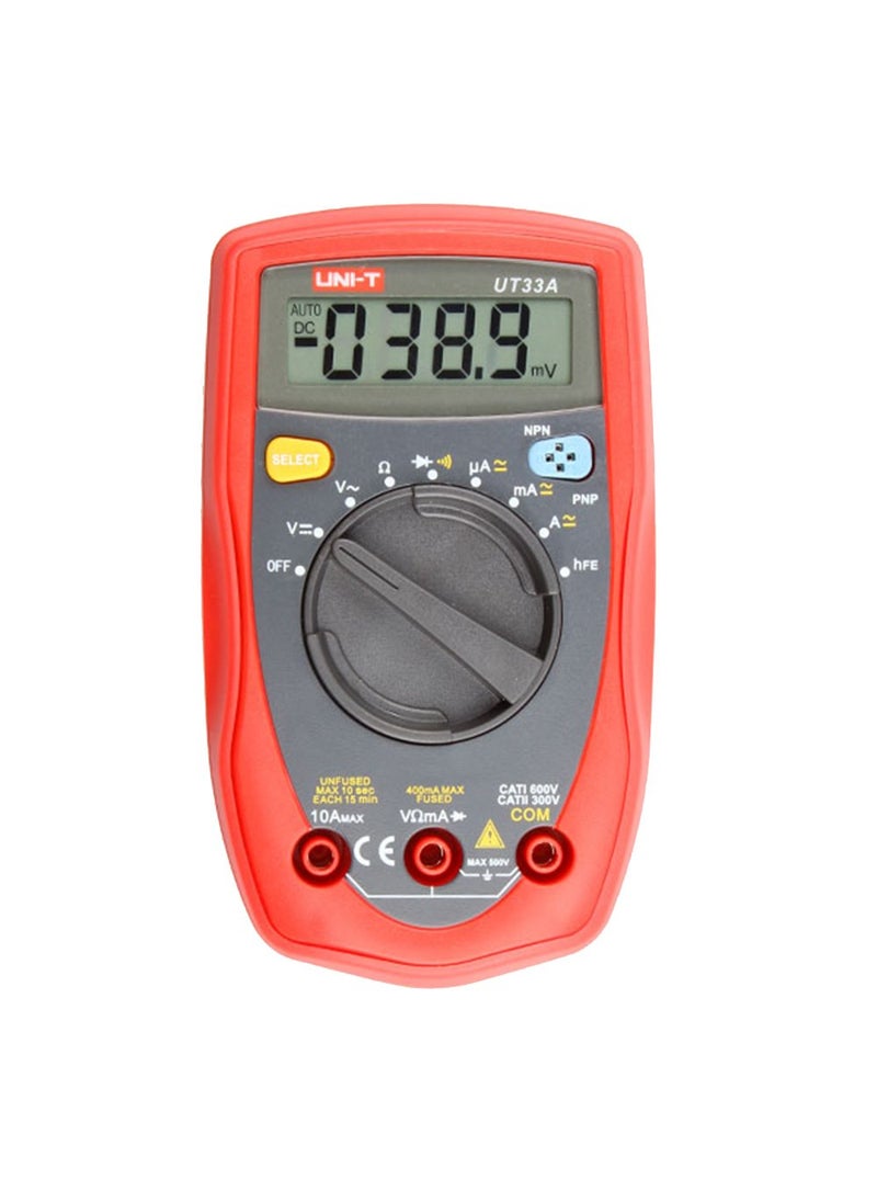 UniT UNIT UT33A AutoRanging Palm Size Multimeter  - Image 1