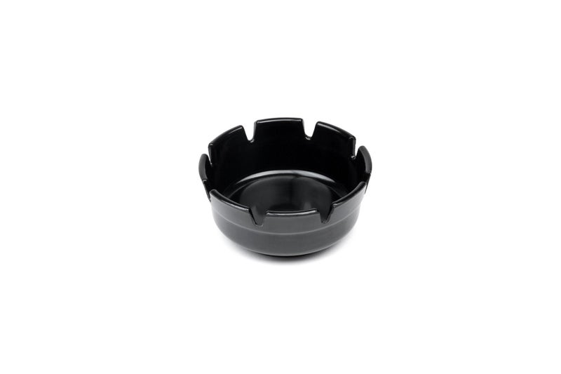 Fox Run Black Ash Tray, 4" - Image 2