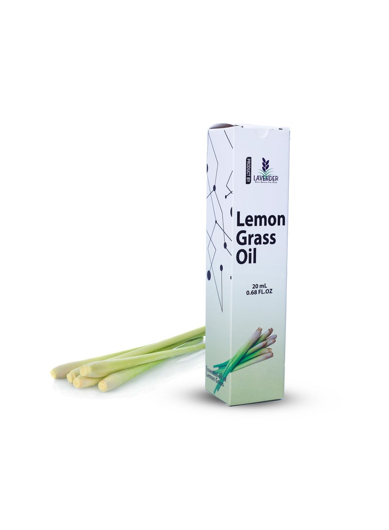 Pure lemon grass Essencial  oil 20 mL