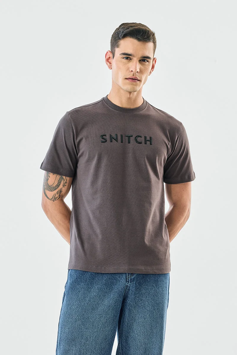 SNITCH Snitch 100% Cotton Regular Fit T-Shirt