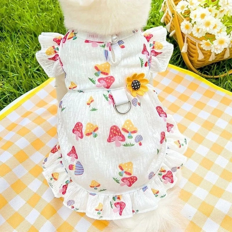 Dog Love Printed Skirt - Image 1