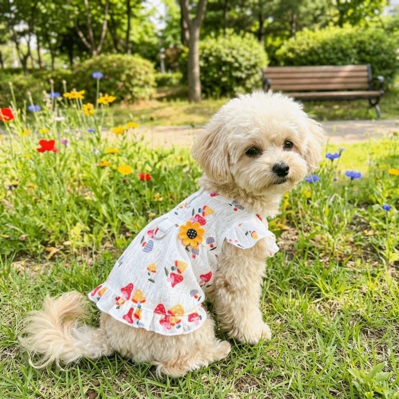 Dog Love Printed Skirt - Image 4
