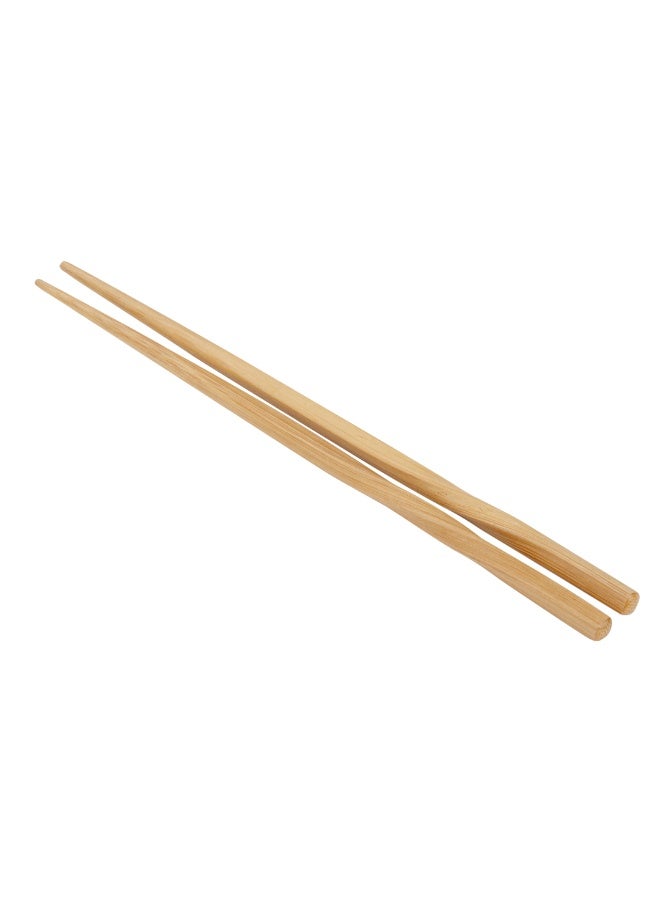 Restaurantware 9 Inch Bamboo Chopsticks, 100 Disposable Wooden Chopsticks - Twisted, No Slip, Bamboo Chopsticks, Smooth, For Restaurants, Cafes And Events  - Image 1