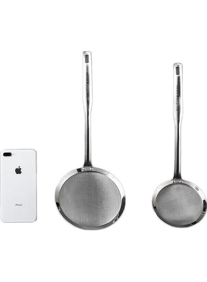 MAX COOK (Maxcook) Strainer, Stainless Steel Mesh Skimmer, Wire Strainer Ladle, 60 Mesh Strainer, 15Cm Mccu2434 - Image 2