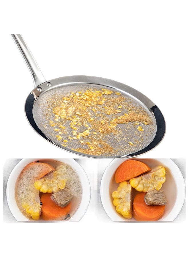 MAX COOK (Maxcook) Strainer, Stainless Steel Mesh Skimmer, Wire Strainer Ladle, 60 Mesh Strainer, 15Cm Mccu2434 - Image 3