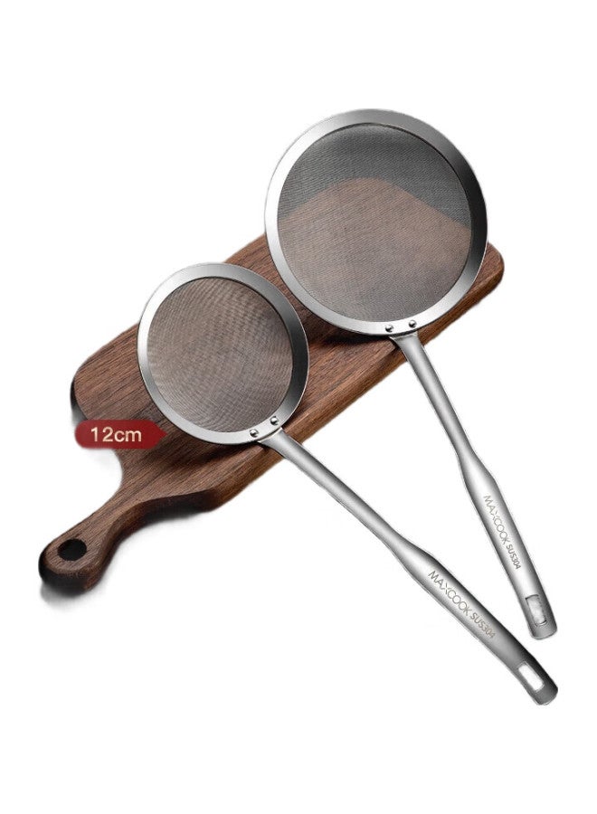 MAX COOK (Maxcook) Strainer, Stainless Steel Mesh Skimmer, Wire Strainer Ladle, 60 Mesh Strainer, 15Cm Mccu2434 - Image 1