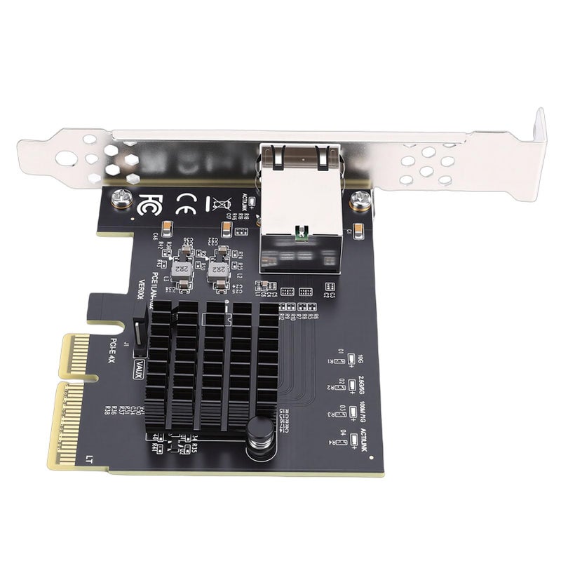 بطاقة شبكة إيثرنت RTL8127AT PCIe 4X 10Gbps جيجابت لسطح المكتب والخادم والكمبيوتر الشخصي وNAS - Image 2