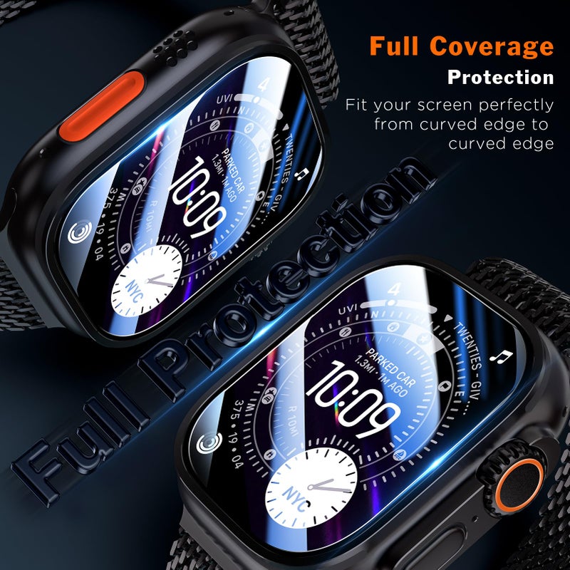 LK 3 Pack for Apple Watch Ultra 3 / Ultra 2 Screen Protector 49mm - Image 5