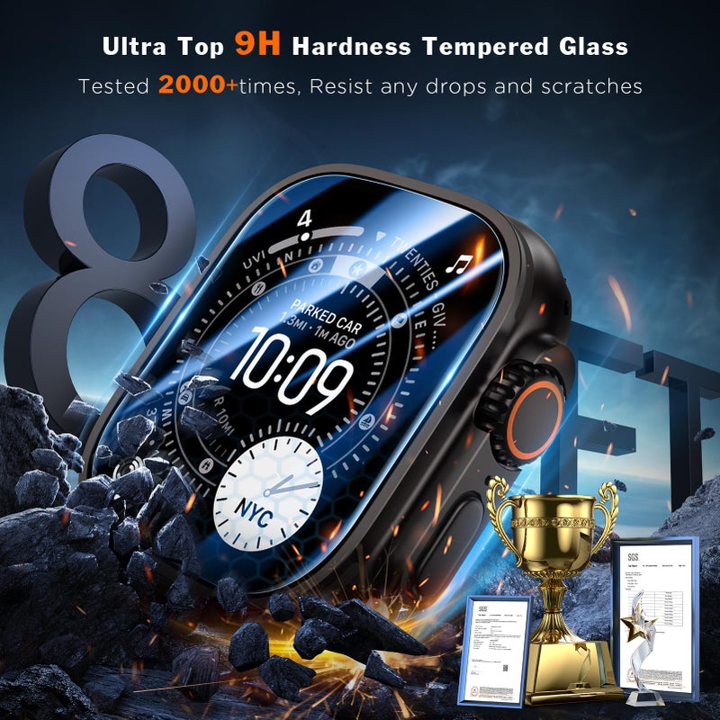 LK 3 Pack for Apple Watch Ultra 3 / Ultra 2 Screen Protector 49mm - Image 2