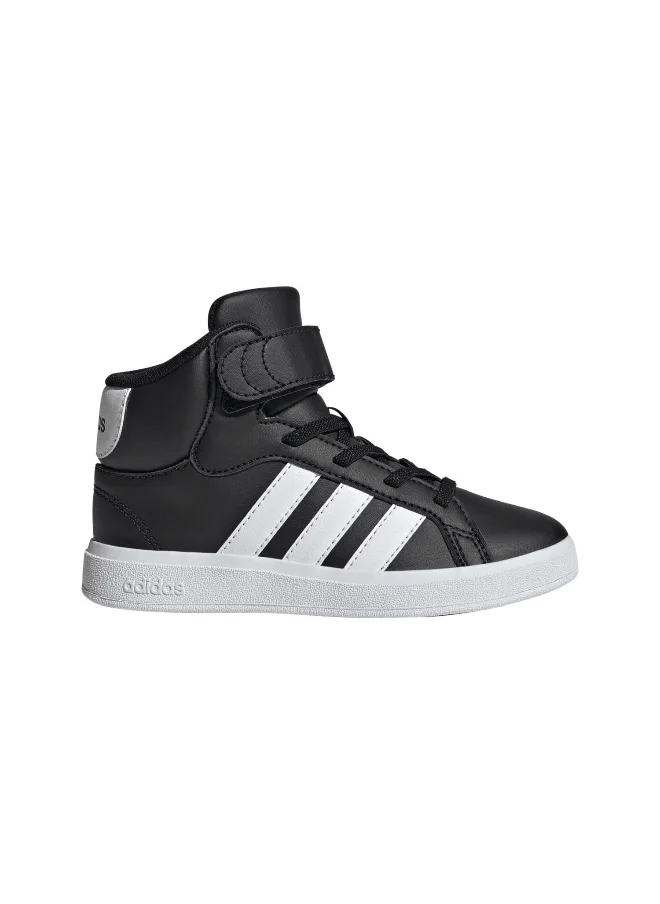 Adidas adidas Grand Court Mid K Black Sportwear Shoes 10K