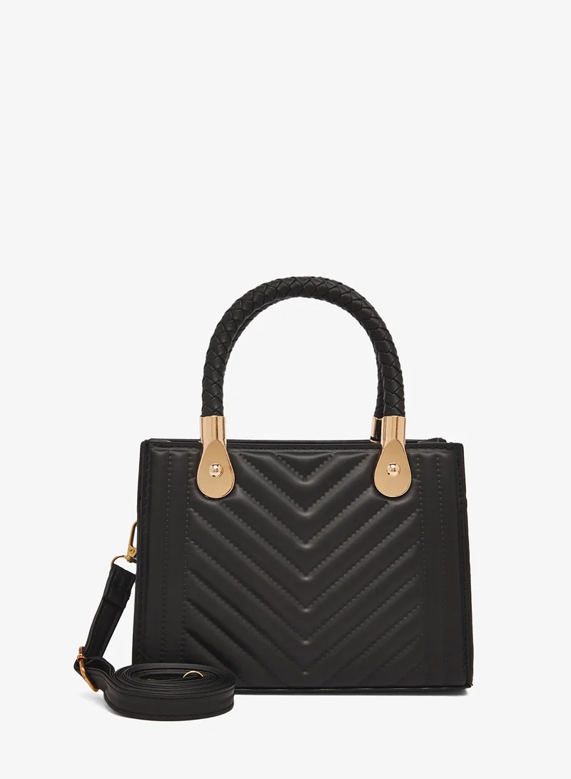 ELLA Quilted Top Handle Bag
