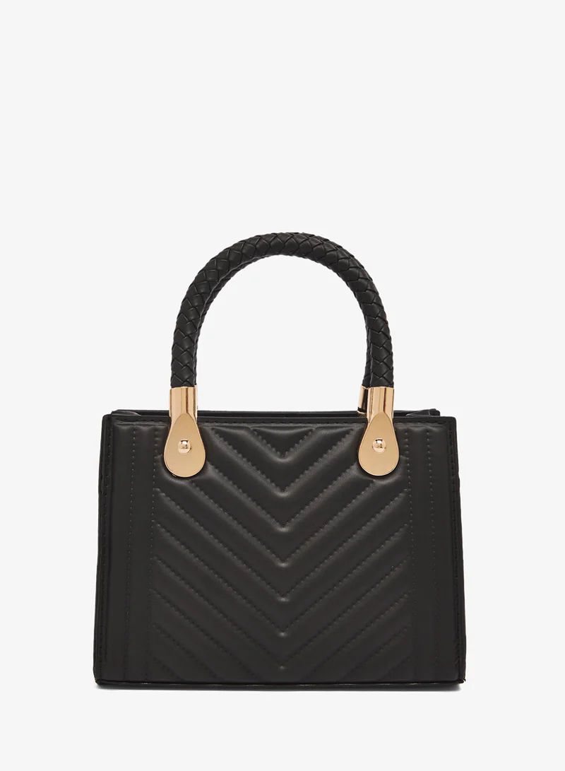 ELLA Quilted Top Handle Bag