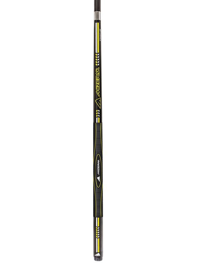 Mizerak 58" 2-Piece Black Premium Carbon Composite 3D Grip Cue with Straight Line Technology - Image 2