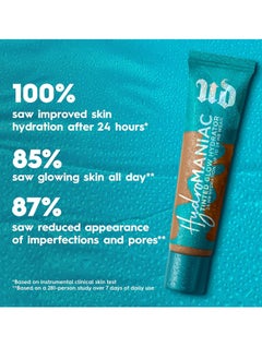 Urban Decay Urban Decay Hydromaniac Dewy Foundation, Hydrating Tinted Moisturizer for Dry Skin, Buildable Medium Coverage, with Kombucha Filtrate & Marula Oil, Non-comedogenic, Vegan, Cruelty-free - 1.1 fl oz  - Image 3