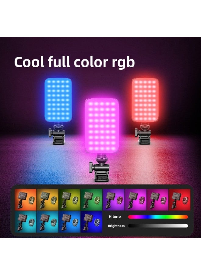 Full-color RGB Supplementary Light Mobile Phone Light Clip For Taking Photos Mini Portable Pocket Light Live Photo Beauty Light-Specifications:D10s Full Color Rgb Fill Light  - Image 4