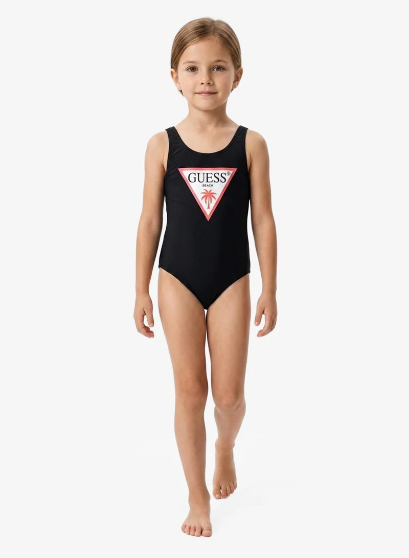 GUESS Youth Logo One Piece Swimsuit