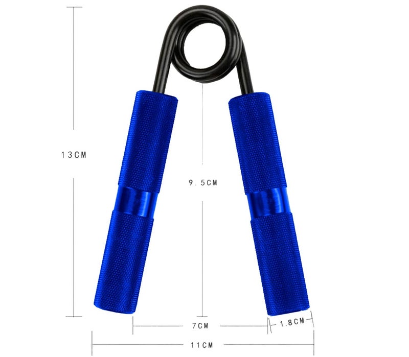 LAFILLETTE 150 lbs Metal Hand Gripper Forearm Wrist Heavy Strength Exercise Hand Grip/Fitness Grip (Blue) - Image 2