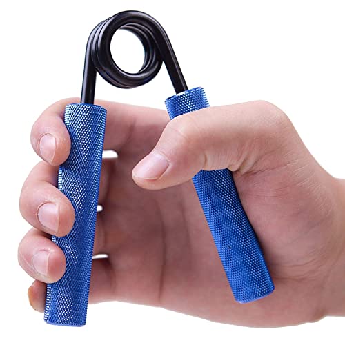 LAFILLETTE 150 lbs Metal Hand Gripper Forearm Wrist Heavy Strength Exercise Hand Grip/Fitness Grip (Blue) - Image 5
