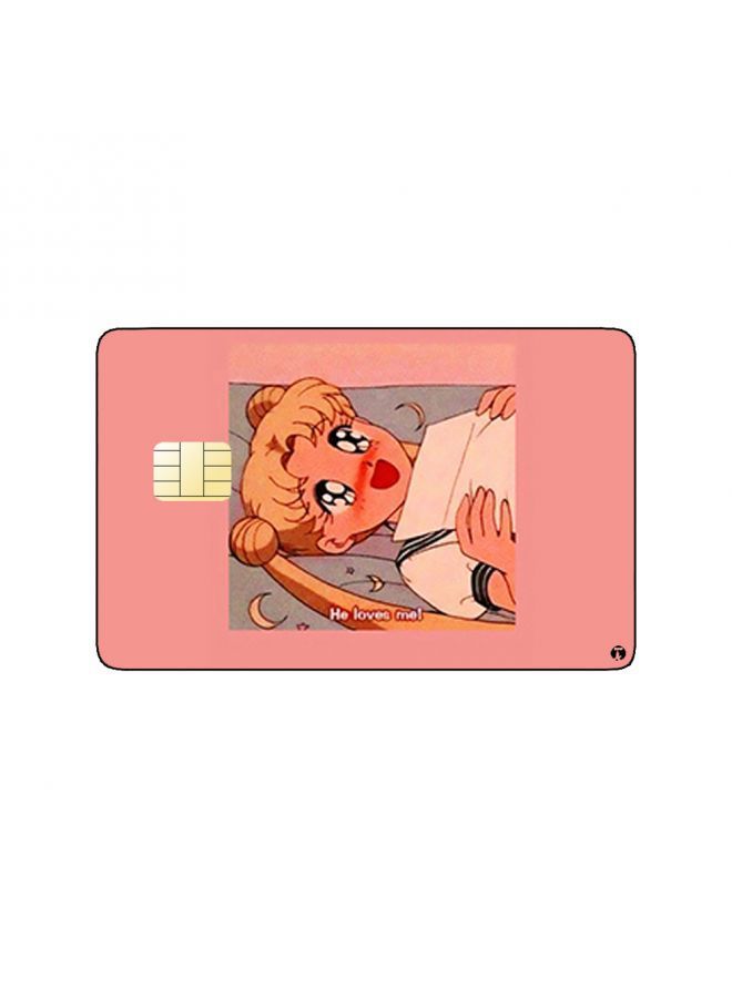 RKN PRINTED BANK CARD STICKER Sailor Moon Anime - Image 1