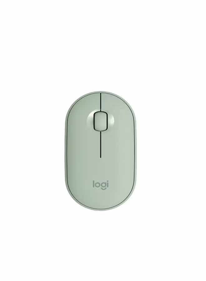 Logitech Logitech M350 Pebble wireless mouse, Bluetooth or 2.4GHz and USB mini receiver, a silent and lightweight computer mouse with silent click function, suitable for laptops/laptops/PCS/Macs 