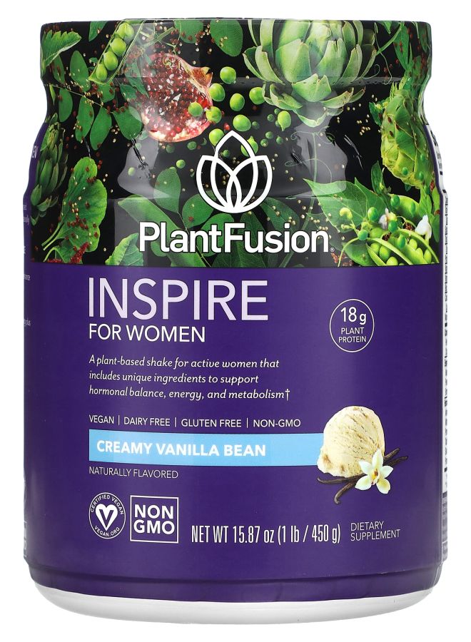 Inspire for Women Creamy Vanilla Bean 1 lbs (450 g)