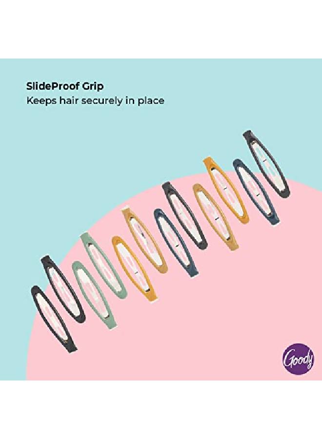 Goody Epoxy Contour Hair Snap Clips 12 Count Assorted Colors Just Snap Into Place Suitable For All Hair Types Painfree Hair Accessories For Women And Girls All Day Comfort - Image 4