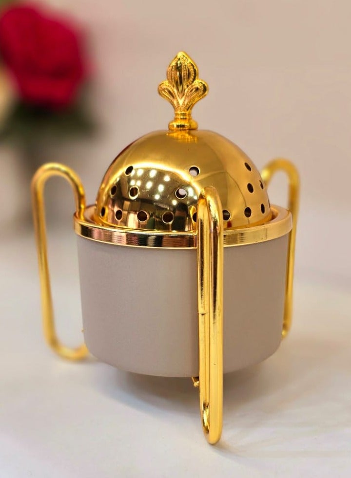 Damanhoor Bakhoor Burner Blend of Elegance and Functionality Perfect for Weddings Homes Offices Serene Spaces like Studies Spas and Yoga Rooms Enhance Any Environment Captivating Design and Soothing Fragrances 