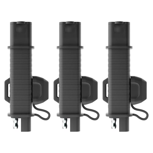 SafeAMP 3‑Pack X Connect to SAE Adapter with 20A Fuse Compatible with NOCO GENIUS1, GENIUS2, GENIUS5, GENIUS10, G3500, G7200 - Image 1