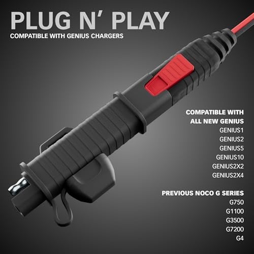 SafeAMP 3‑Pack X Connect to SAE Adapter with 20A Fuse Compatible with NOCO GENIUS1, GENIUS2, GENIUS5, GENIUS10, G3500, G7200 - Image 4