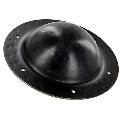 AnNafi® Shield Boss Hand Forged Iron Medieval Umbo Fully Functional Small 12g Mount Close Combat Grade Hema Hammerd Look for Norse Viking Black Death Shield - Image 1