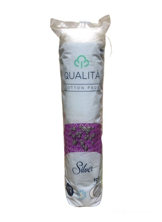 كواليتا قطن ازاله مكياج 100 ق Silver - Image 1