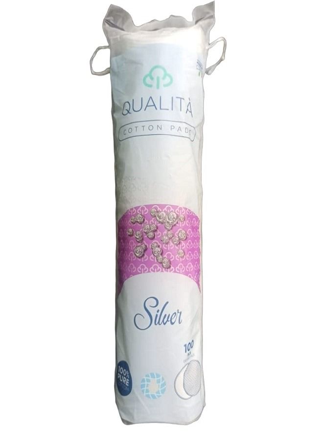 كواليتا قطن ازاله مكياج 100 ق Silver - Image 2