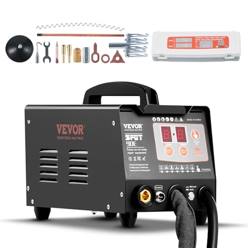 VEVOR Spot Welder Dent Puller, 3KW Stud Welder Dent Repair Kit with 2 Welding Guns, Auto/Manual Welding & 7 Modes, 110V Auto Body Spot Welding Dent Repair Machine for Car, Truck Dent Repair - Image 1