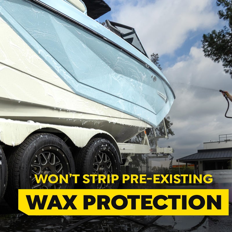 Meguiar's M43 Marine/RV Boat Wash, pH-Balanced Boat/RV Wash for Protecting Fiberglass and Gel Coat, Streak-Free Shine that Keeps Surfaces Clean and Protected, 64 Oz - Image 5