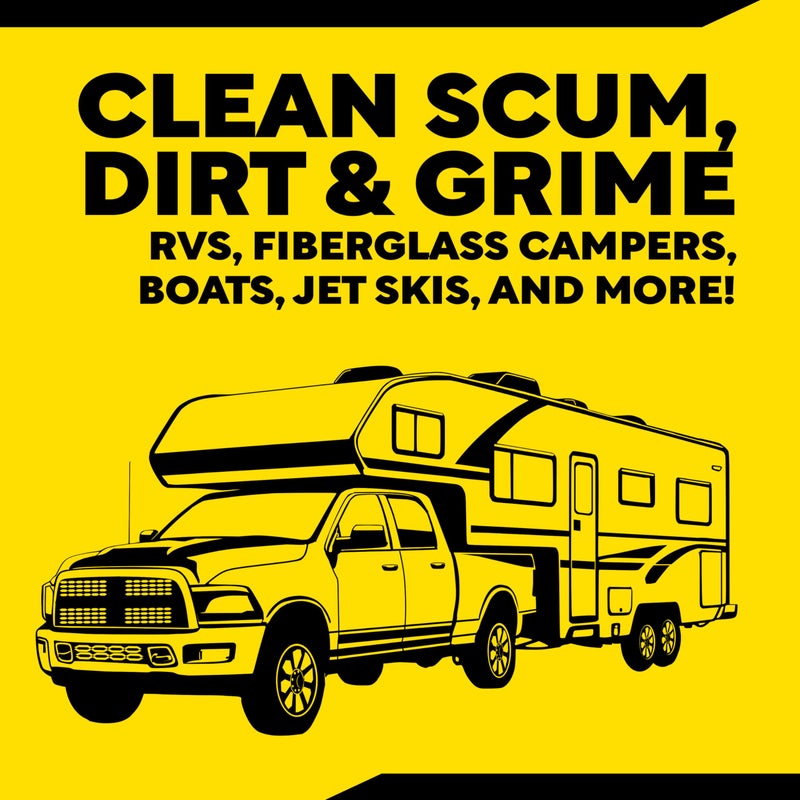 Meguiar's M43 Marine/RV Boat Wash, pH-Balanced Boat/RV Wash for Protecting Fiberglass and Gel Coat, Streak-Free Shine that Keeps Surfaces Clean and Protected, 64 Oz - Image 4