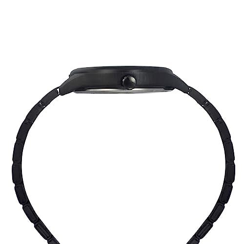 TIMEX Analog Watch for Man with Black Round Dial & Black Stainless Steel Bracelet Band Water Resistant Men's Wrist Watches - TWEG184SMU11 - Image 5