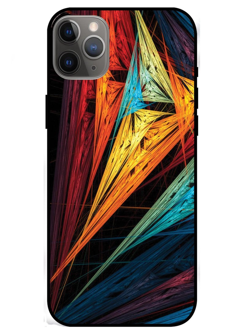Notycase Protective Digital Printed Mobile Case Cover for Apple iPhone 11 Pro 5.8 Inch Abstract Wallpaper