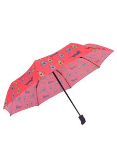 Biggdesign Cats Mini 8 Ribs Folding Umbrella with UV Protection