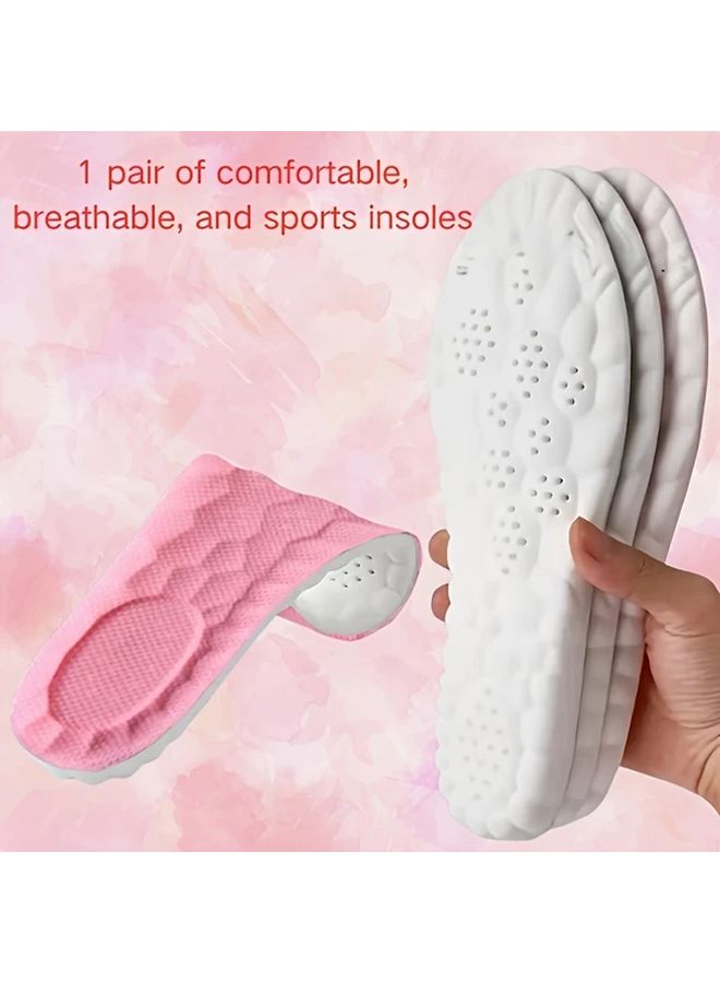 6 Pairs Arch Support Insoles Size 39 40 Shock Absorption Breathable Moisture Wicking - Image 5