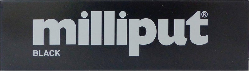Milliput Epoxy Putty - Black, 2-Part Self Hardening Putty - Image 1