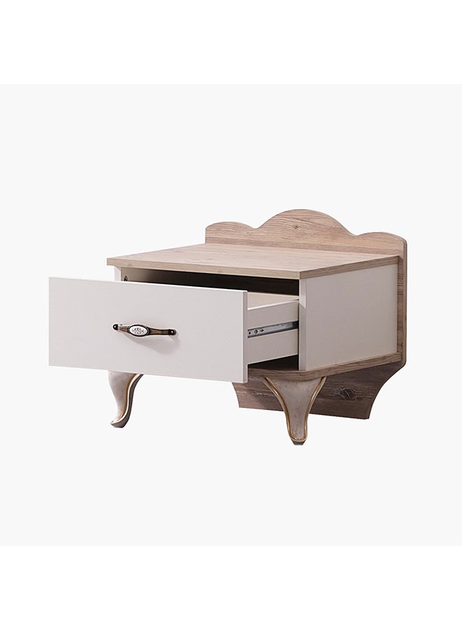 Home Box Meadow 1-Drawer Night Stand 54.6 x 48.4 x 43 cm  - Image 3