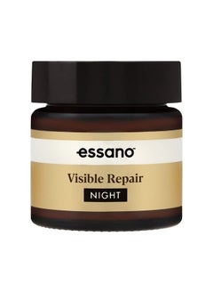 Essano Visible Repair Night Cream Face Moisturizer, Vitamin B3, Mature Skin Face Cream Supports Appearance Of Fine Lines & Wrinkles, Cruelty Free, 50G  - Image 2